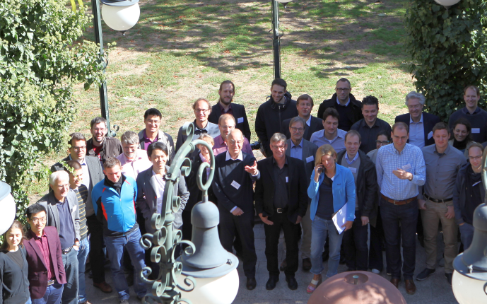 Die Mitglieder des SFB 716 auf der Abschlusskonferenz des SFB 716 in Heidelberg