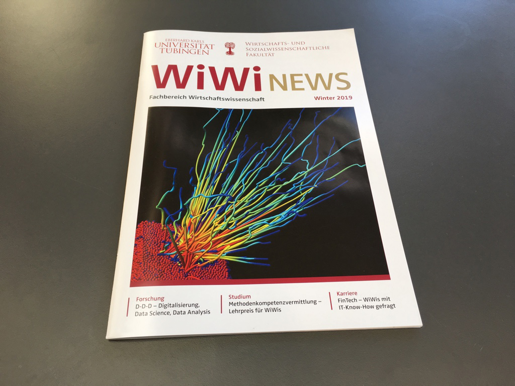 Cover der WiWi-News Winter-Ausgabe